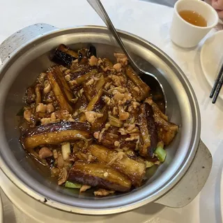 Salted Fish W/ Chicken & Eggplant(D) (D)