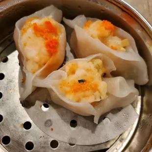 Seafood dumplings