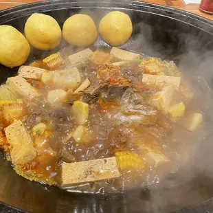 Chicken Mushroom Stew Pot