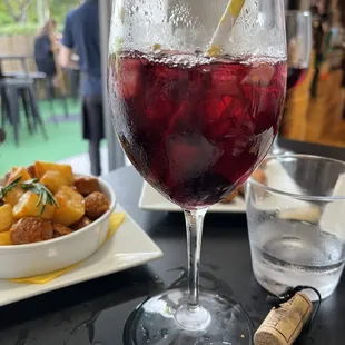 Red sangria is just perfect