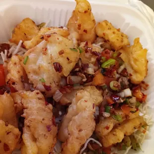 Salt and pepper squid