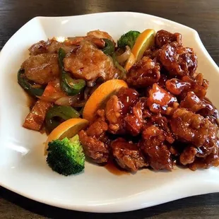 Sauces are home- made. When you dine- in the food is extremely
