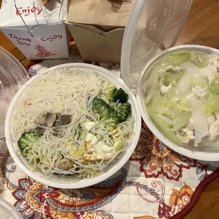 Enough for lunch and dinner then lunch and dinner.