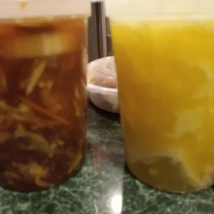 Hot and Sour Soup, Wonton Egg Drop Soup
