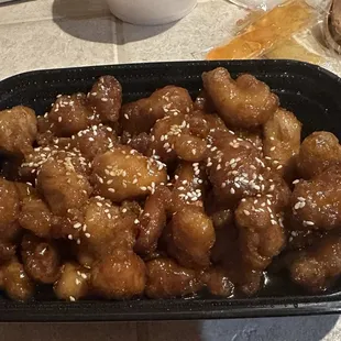 C15. Sesame Chicken -takeout- so good!!
