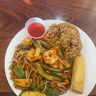 Hot and spicy shrimp