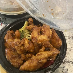 Orange chicken