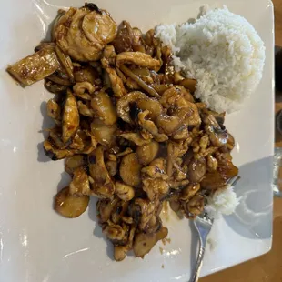 Garlic chicken... very good!