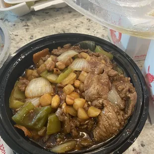 Kung pao beef