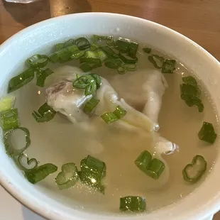Wonton soup