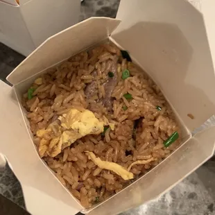 Beef fried rice