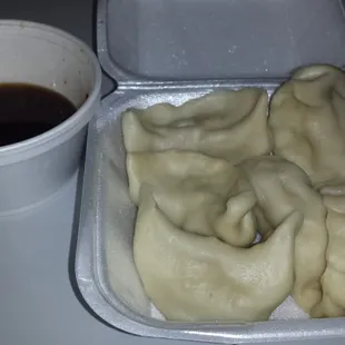Steamed dumplings
