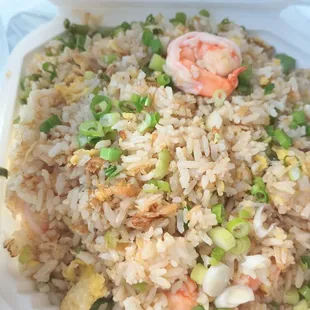 Shrimp fried rice