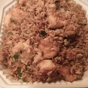 Shrimp fried rice