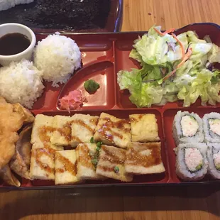 Tofu bento box