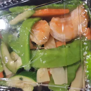 Shrimp with Snow Peas