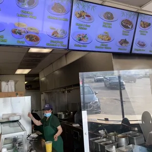 Order/Take-out counter