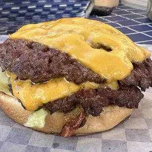 The double smash yummm