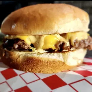 The solo cheeseberger is tiny but mighty.