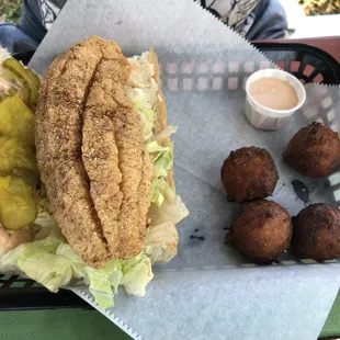 Catfish Po Boy