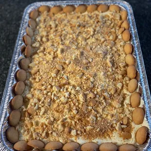 a tray of food