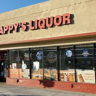 the front of the store