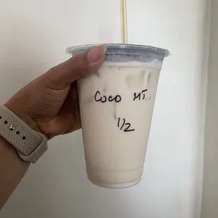 Coconut milk tea 50% sweet