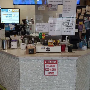 Service counter