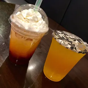 Passionfruit Crystal Boba Tea