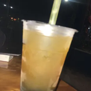 Mango Boba Tea