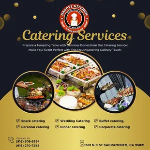 catering services flyer