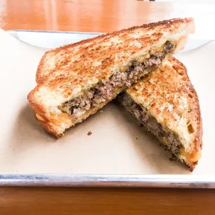 Caramelized Onion Patty Melt