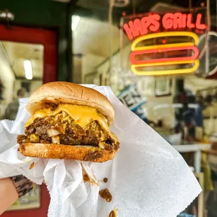 food, burgers, burger