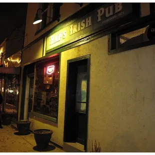 Hap's front entrance