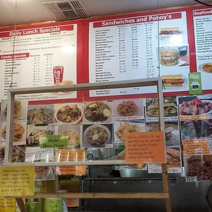 Menu/Counter