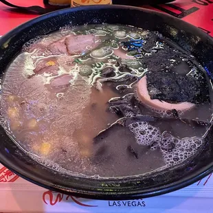 a bowl of ramen in a bowl