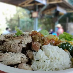 Grilled chicken bowl