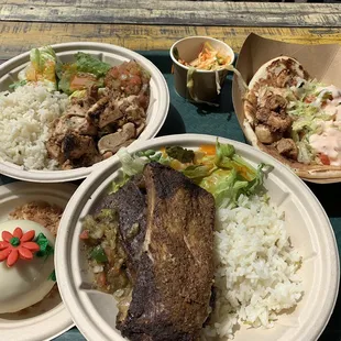 Just about everything you can order off the menu.