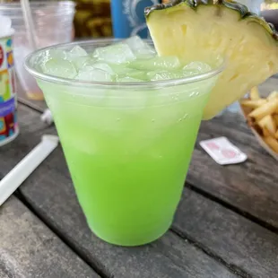 Fichwa maji from the drink spot in the back