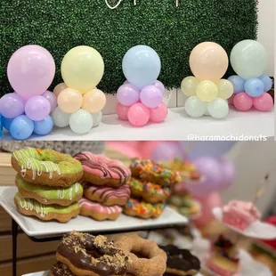 Key lime, Neapolitan, fruity pebbles, chocolate milk and cookie, churro, Oreo