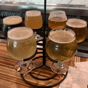 My husband already took sips out of a few. He was too excited to wait for a picture. haha He loved every one!