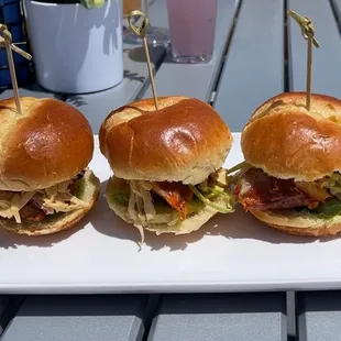 Achiote Chicken Sliders