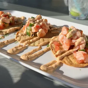 Shrimp Ceviche Tostada