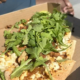 Arugula Flatbread