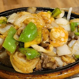 Seafood Sizzling Hot-plate