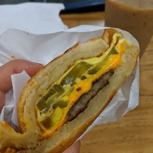 #4 with jalapeños. The best!