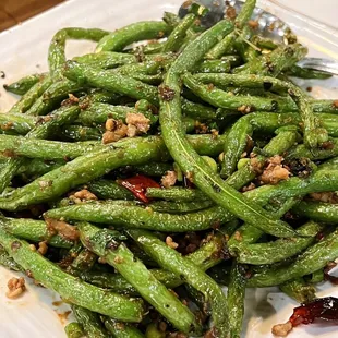 76.Dry-Fried Green Beans 76.