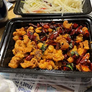 3. Sour Shredded Potato (Spicy) 3.