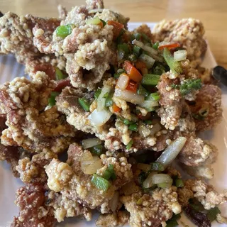 82. Deep Fried Pork Chop W/ Salt & Pepper 82.