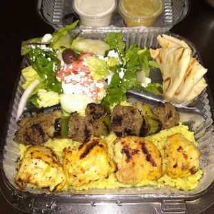 Chicken and Souvlaki Kabob